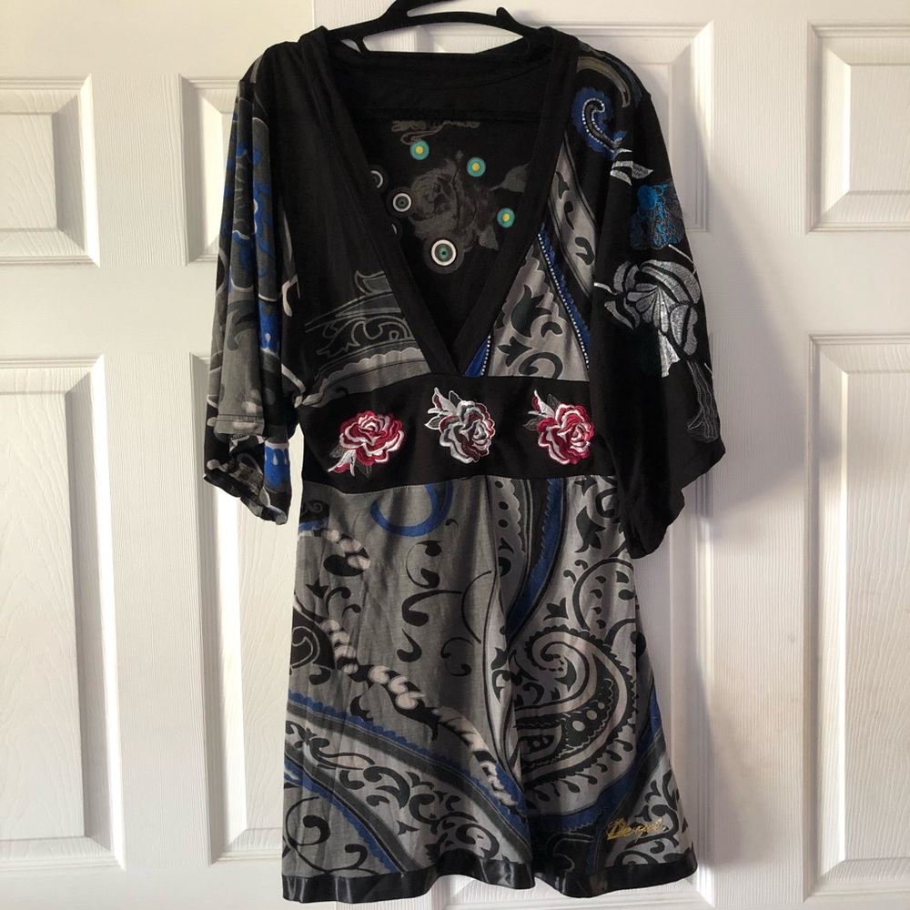 Desigual Embroidered Dress